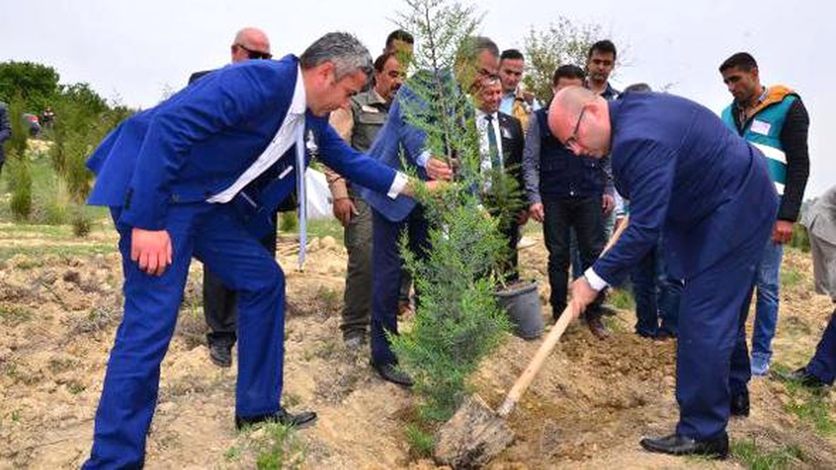 İnfaz Koruma Memurları 15 Temmuz Şehitleri Anısına 249 Fidan Dikti