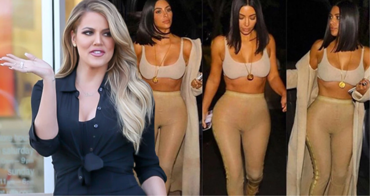 Khloe Kardashian\'dan Ablası Kim\'e İlginç İltifat: Her şeyi Berbat Etti