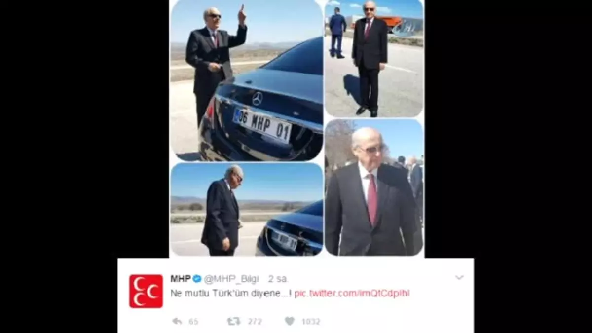 MHP Lideri Bahçeli\'nin Fotoğrafları Sosyal Medyayı Salladı