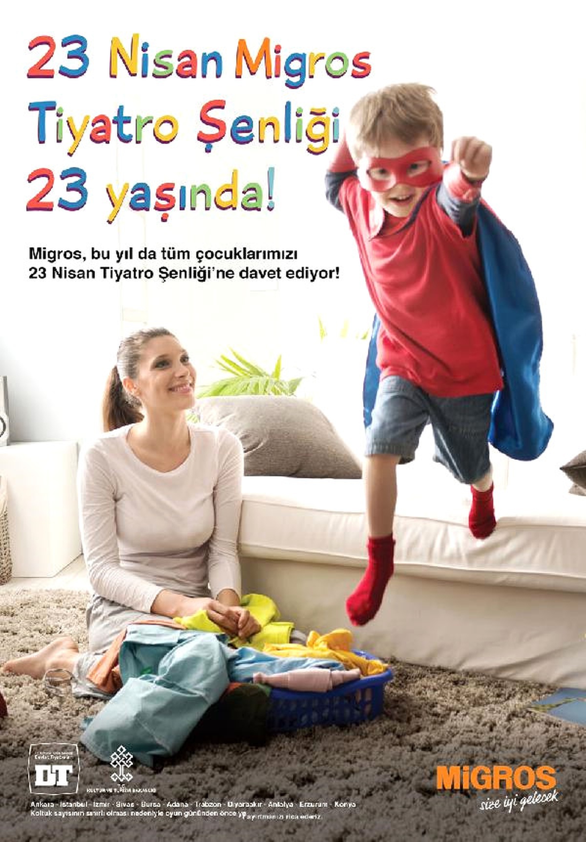 Migros Çocuklara 23 Nisan Coşkusunu Yaşatacak