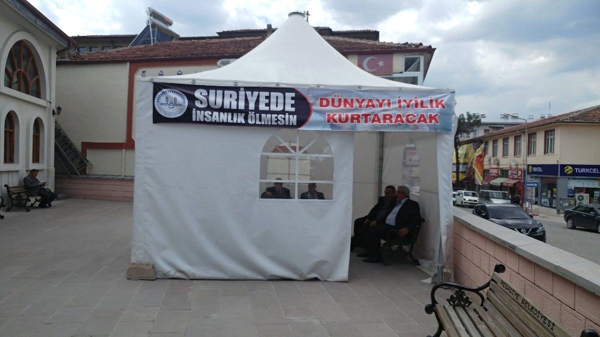 Reşadiye\'de Suriye İçin Yardım Kampanyası Başlatıldı