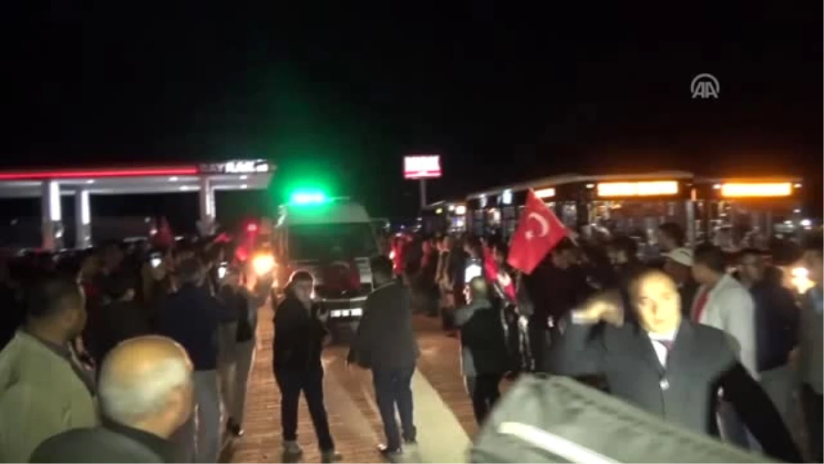 Şehit Jandarma Astsubay Kıdemli Çavuş Karaman\'ın Naaşı, Memleketine Getirildi