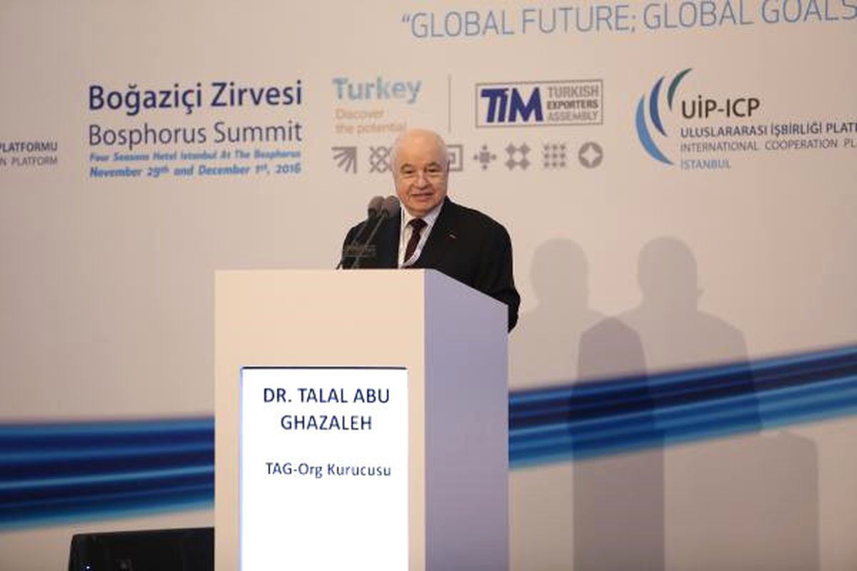 Talal Abu Ghazaleh\'ye Sürdürülebilir Turizm Yılında Önemli Görev