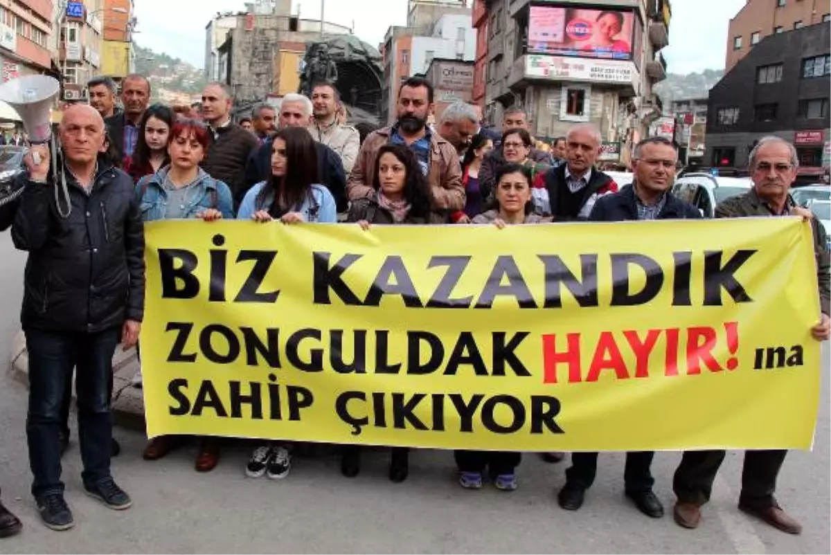 Zonguldak\'ta Ysk Protestosu