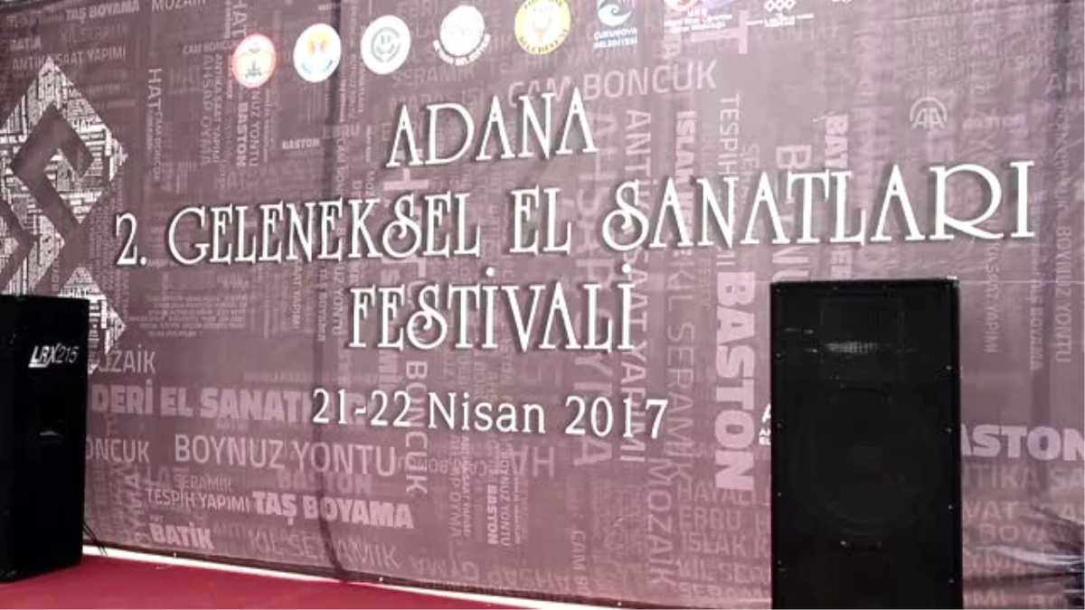 Adana 2. Geleneksel El Sanatları Festivali Başladı