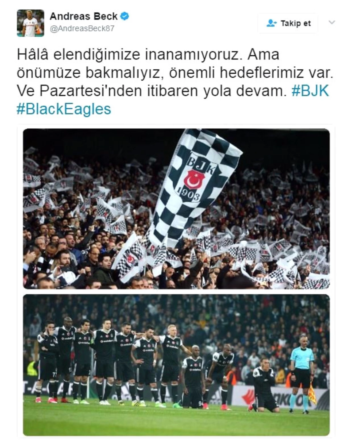 Beck: "Elendiğimize İnanamıyoruz"