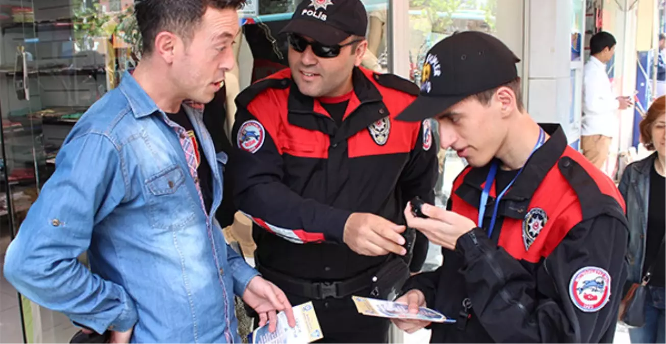 Engelli Öğrenciler 23 Nisan Kapsamında Polis Oldu