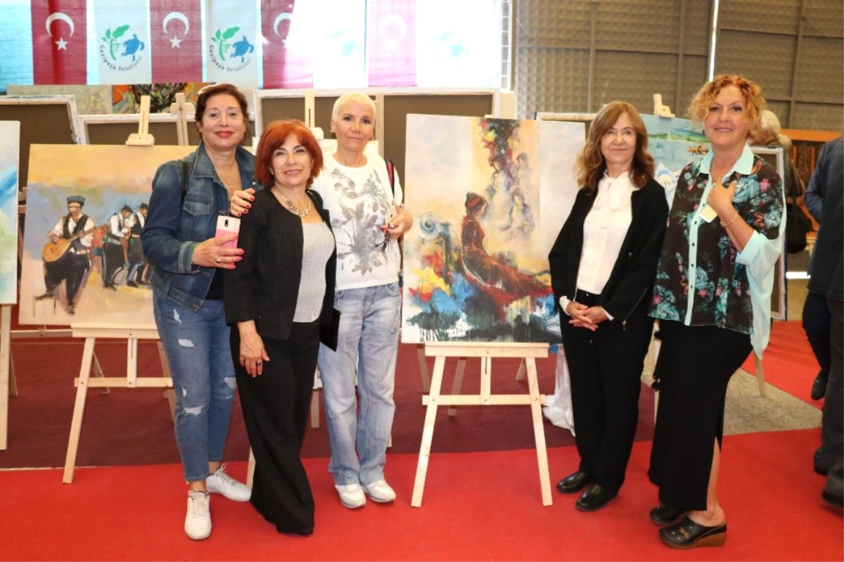 Uluslararası Gazipaşa Sanat Sempozyumu Sergisi Açıldı