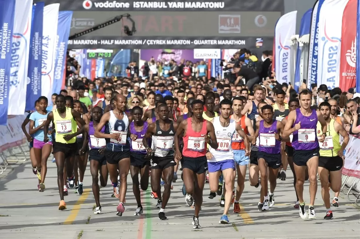 Vodafone 12. İstanbul Yarı Maratonu\'nda 32 Elit Atlet Yarışacak