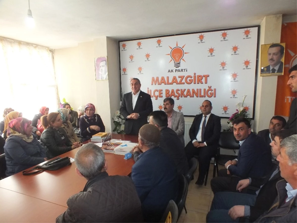 AK Parti\'den Malazgirt İlçesine Teşekkür Ziyareti