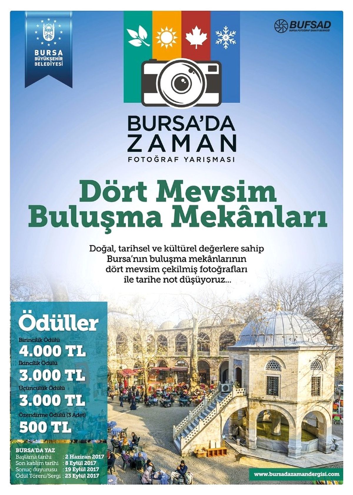 Bursa\'nın Dört Mevsimi\' Fotoğrafla Buluşuyor