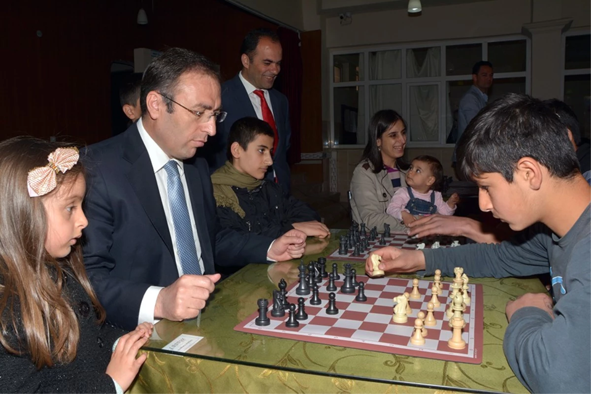 Çatak\'ta Satranç Turnuvası