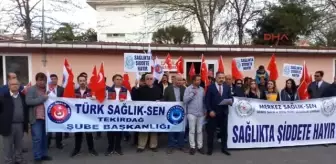 Çorlu Sağlık Çalışanı Işçan'ın Darp Edilmesine Tepki