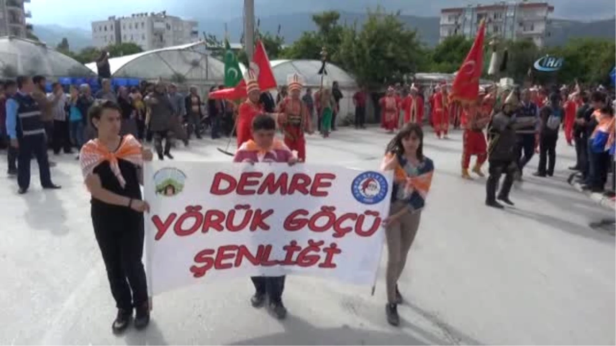 Demre\'de Yörükler Göçü Şenliği