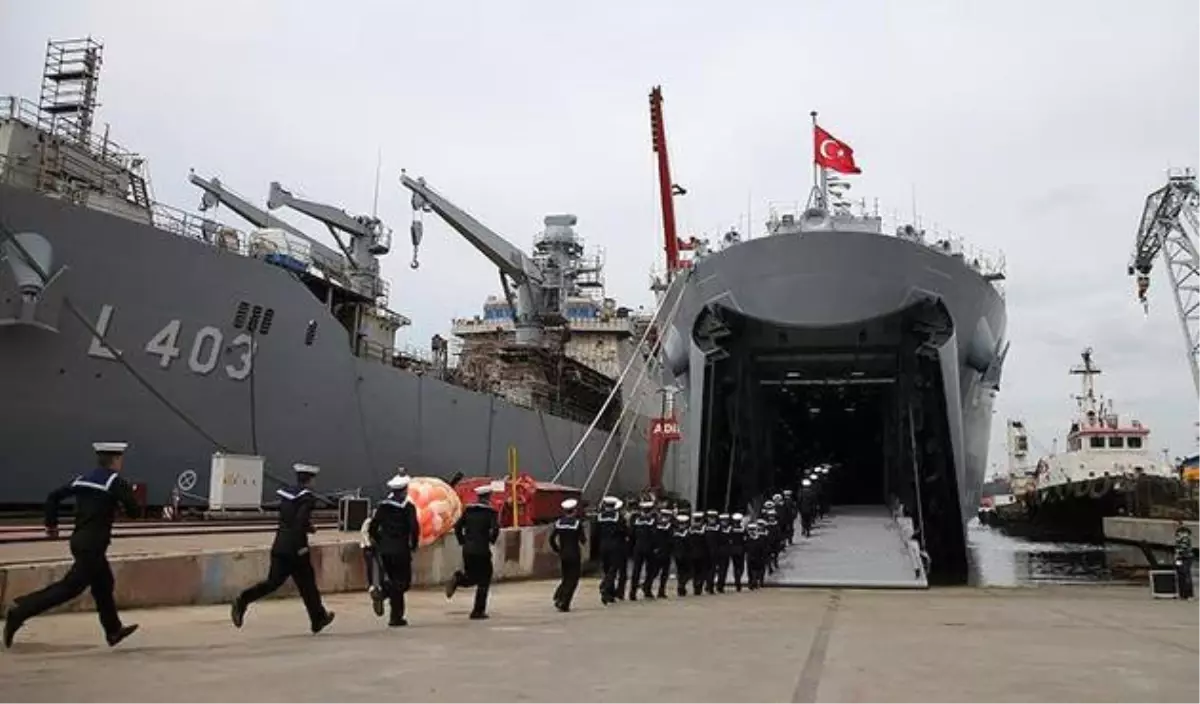 Dha İstanbul -  Tcg Bayraktar, Deniz Kuvvetleri Komutanlığı\'na Teslim Edildi