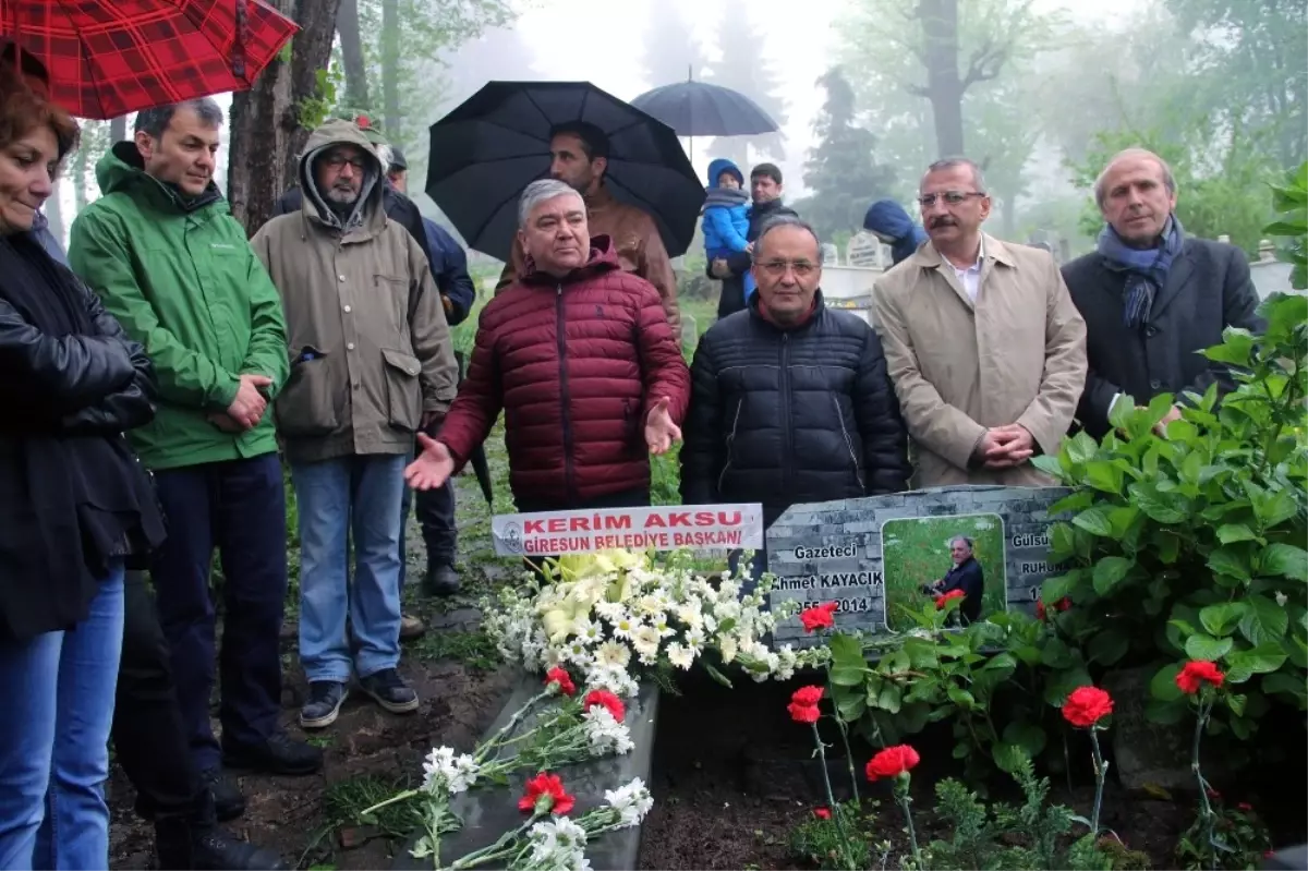 Gazeteci Ahmet Kayacık Ölümünün 3. Yılında da Unutulmadı