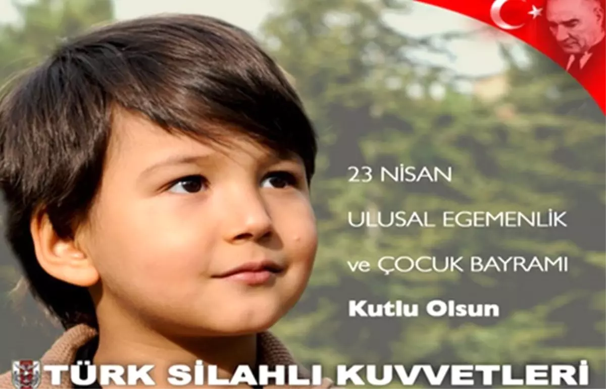 Genelkurmay\'dan 23 Nisan\'a Özel Afiş