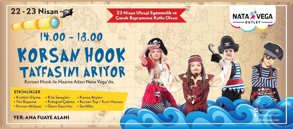 Kaptan Hook ve Hazine Adası Ankara\'da