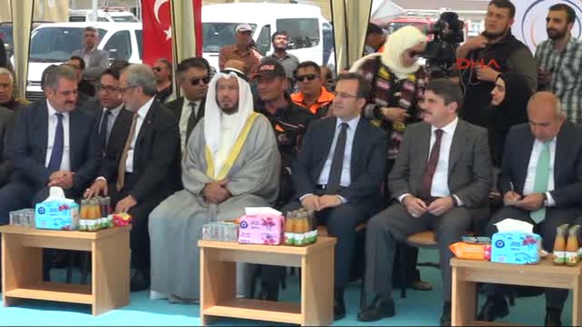 Kilis Kuveyt Emiri Şeyh Sabah Konteyner Kenti Açıldı