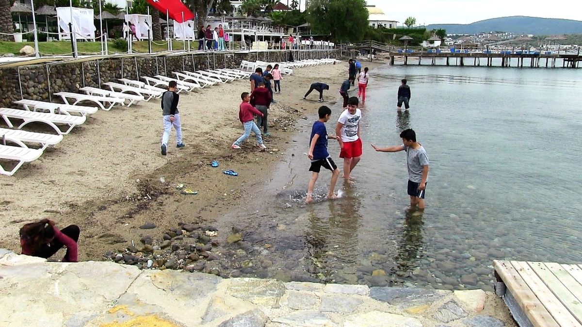 Kimsesiz Çocuklar Bodrum\'da 23 Nisan Tatilinde