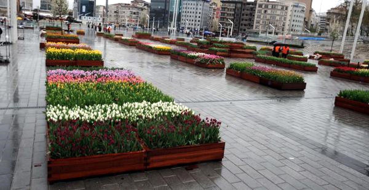 Taksim\'de Lale Nöbeti
