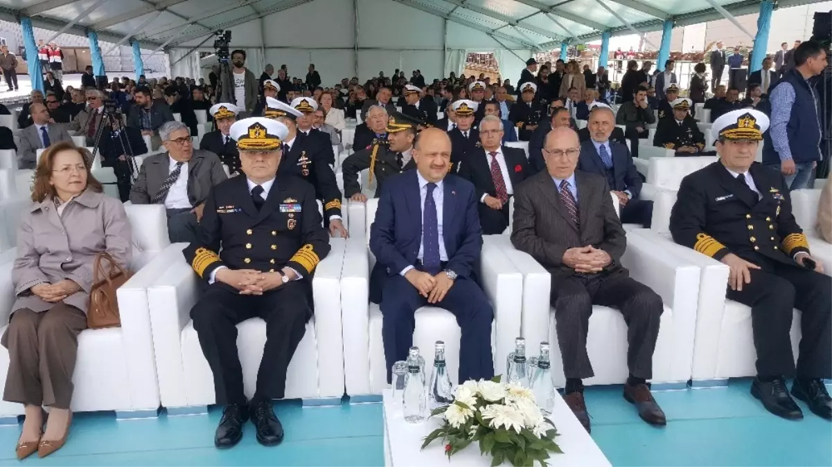 Tcg Bayraktar\'ın Deniz Kuvvetleri Komutanlığına Teslim Töreni