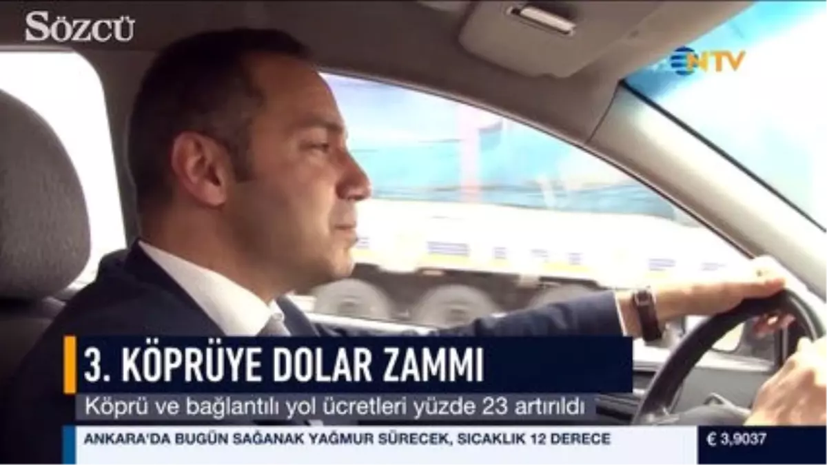 Yavuz Sultan Selim Köprüsü\'ne Dolar Zammı