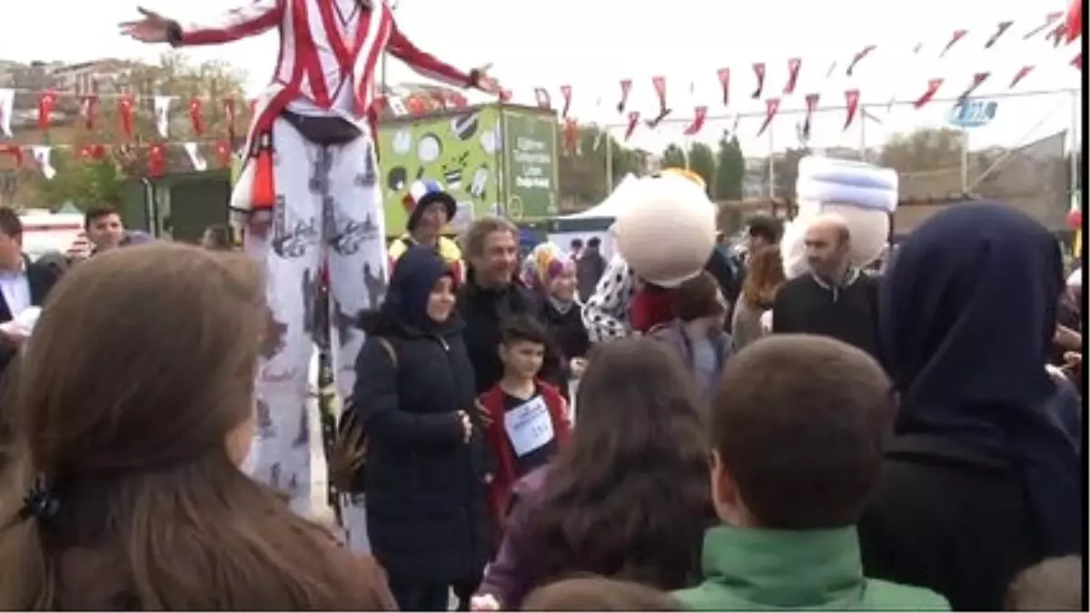 23 Nisan Çocuk Koşusu Havadan Görüntülendi