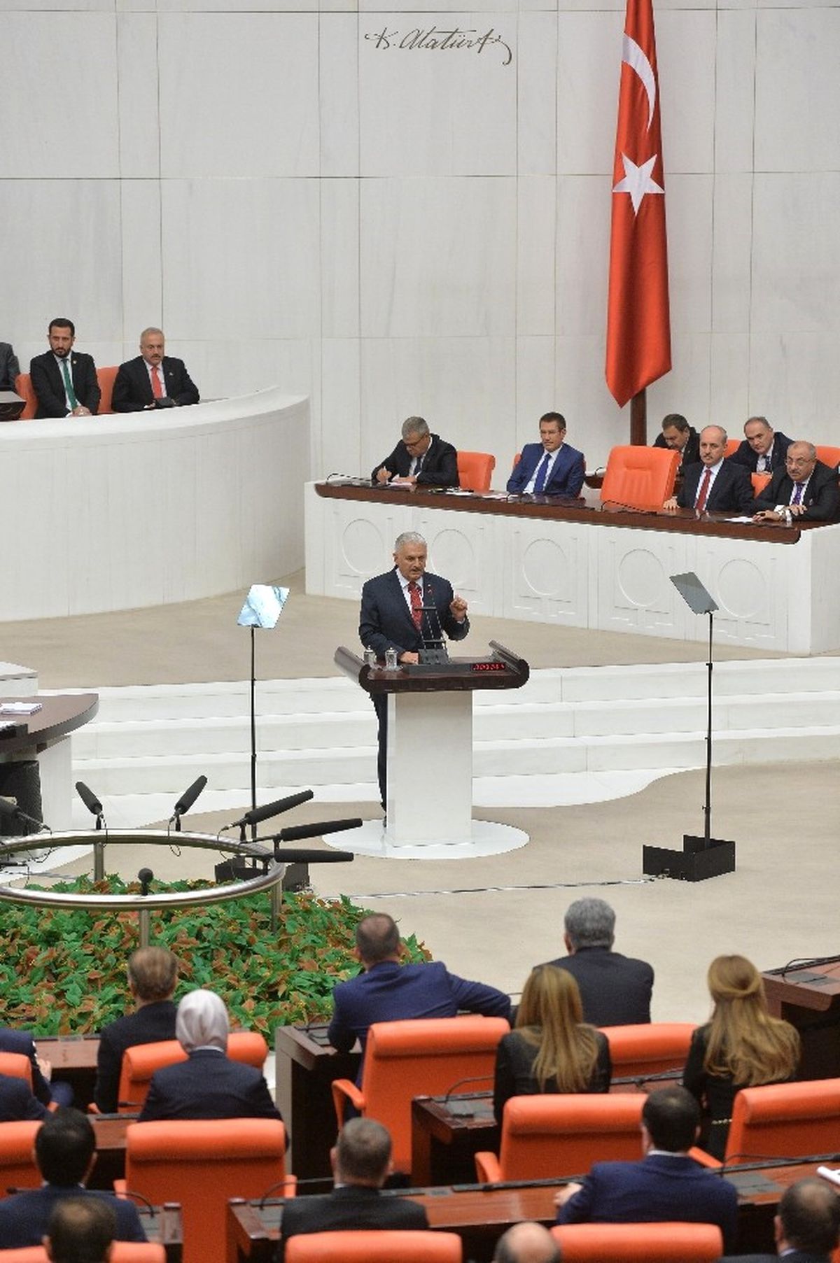 Başbakan Yıldırım, TBMM 23 Nisan Özel Oturumunda Konuştu