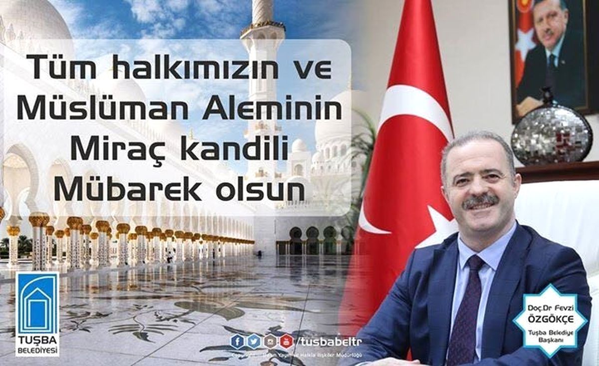 Başkan Özgökçe\'den Miraç Kandili Mesajı