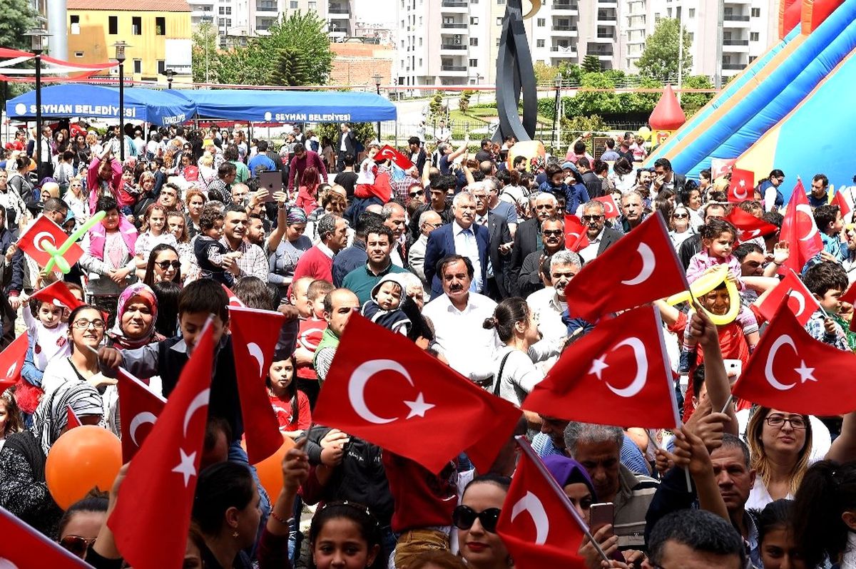 Çocuklar 23 Nisan Şenliği\'nde Buluştu