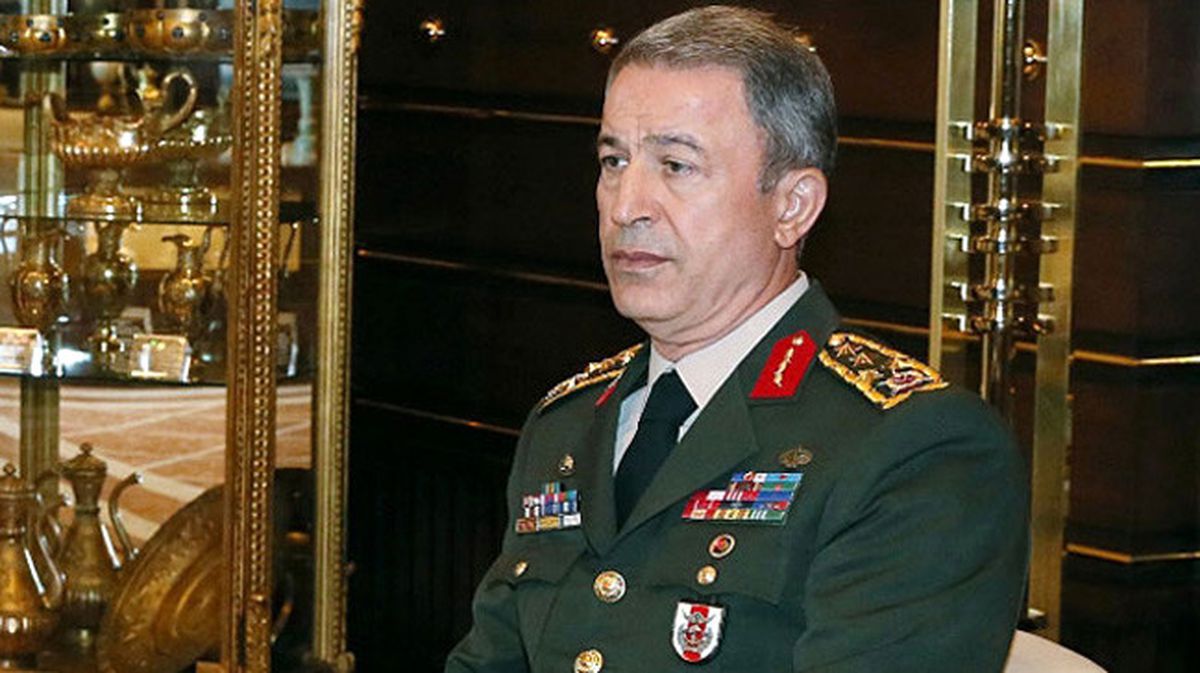 Genelkurmay Başkanı Orgeneral Hulusi Akar, TBMM\'nin 97. Kuruluş Yıl Dönümü Nedeniyle Verilen...