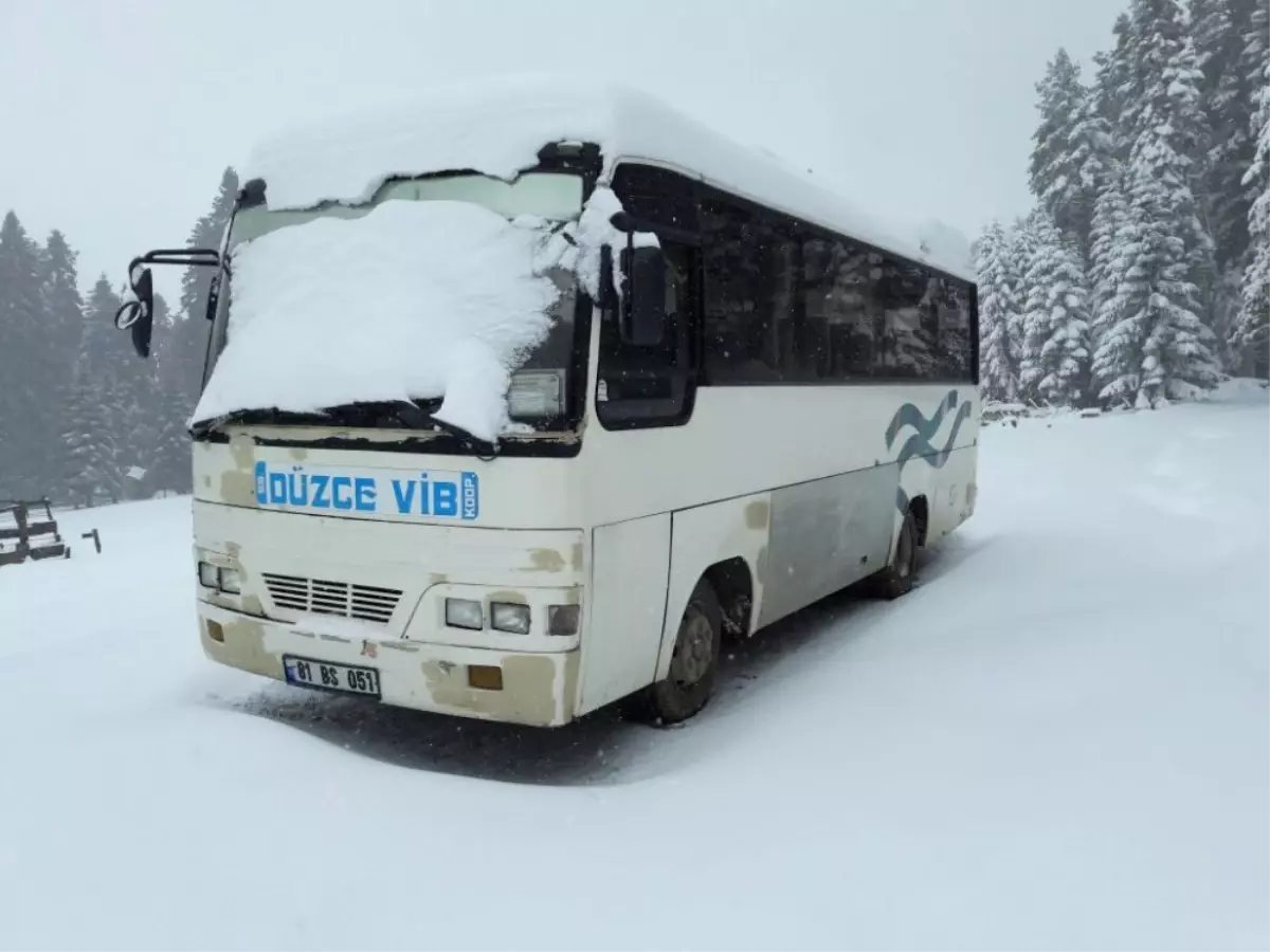 Kamp İçin Çıktıkları Yaylada Mahsur Kaldılar