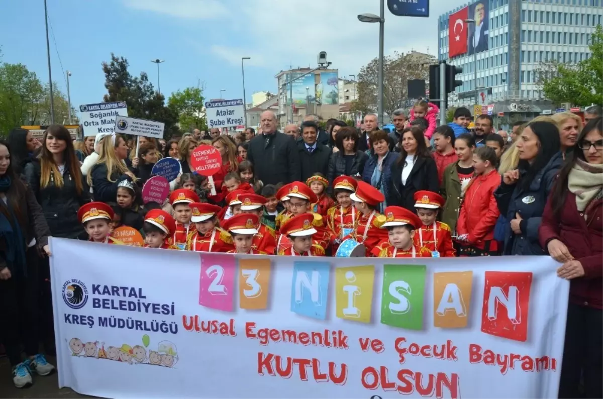 Kartallı Çocuklara Unutulmaz 23 Nisan Eğlencesi