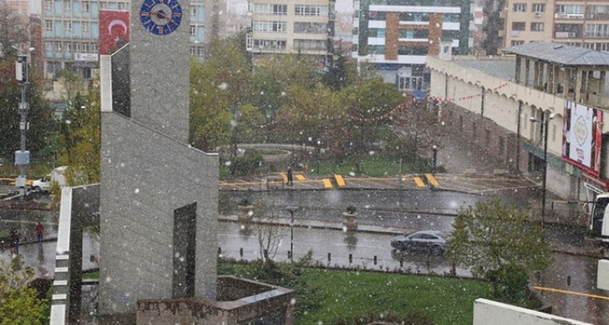 Nisan Ayı Sonunda Kar Sürprizi