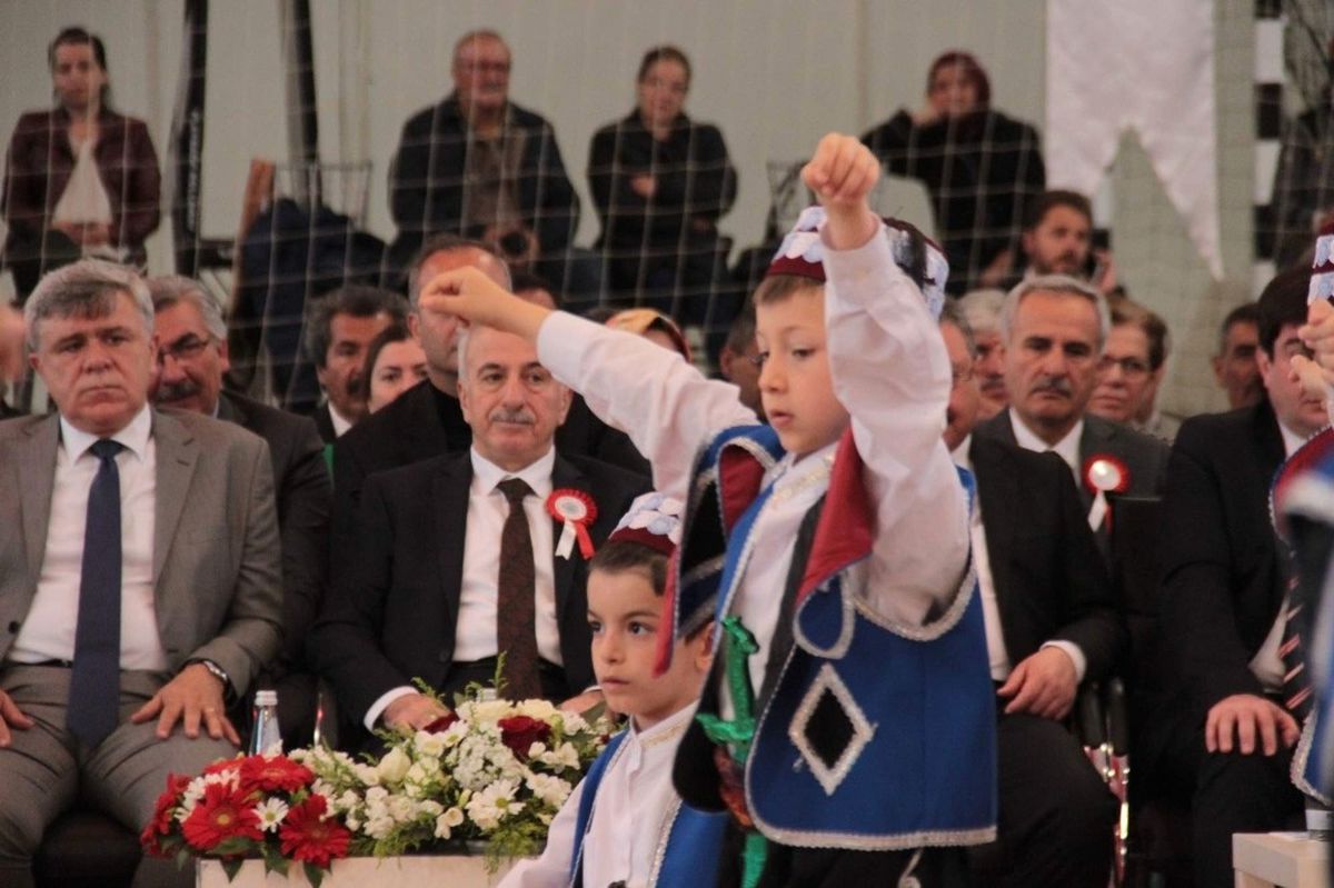 Suriyeli Çocuklar da 23 Nisan Coşkusu Yaşadı