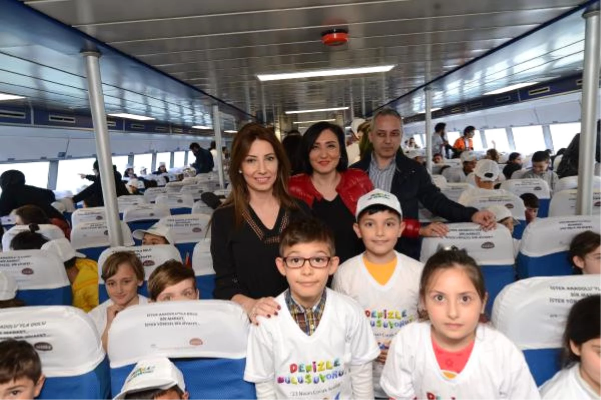 Turmepa ve İdo Denizi Görmemiş İstanbul Çocuklarını Denizle Tanıştırdı