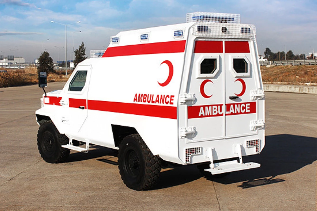 Zırhlı Ambulans Görücüye Çıkıyor