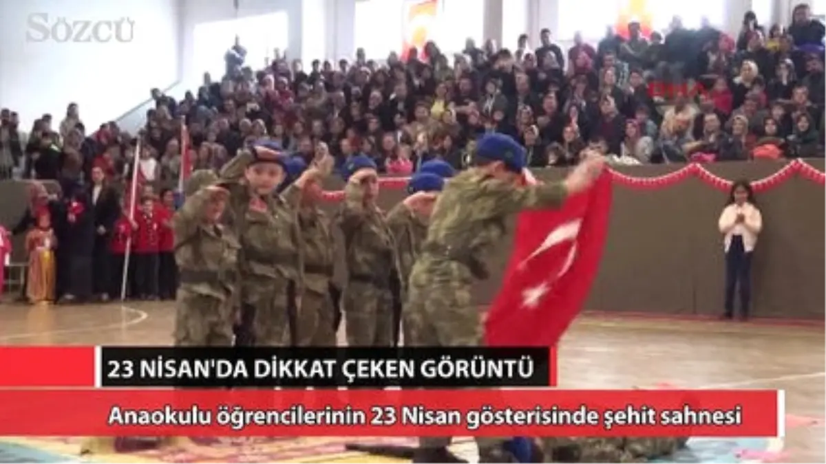 23 Nisan\'da Dikkat Çeken Görüntü!