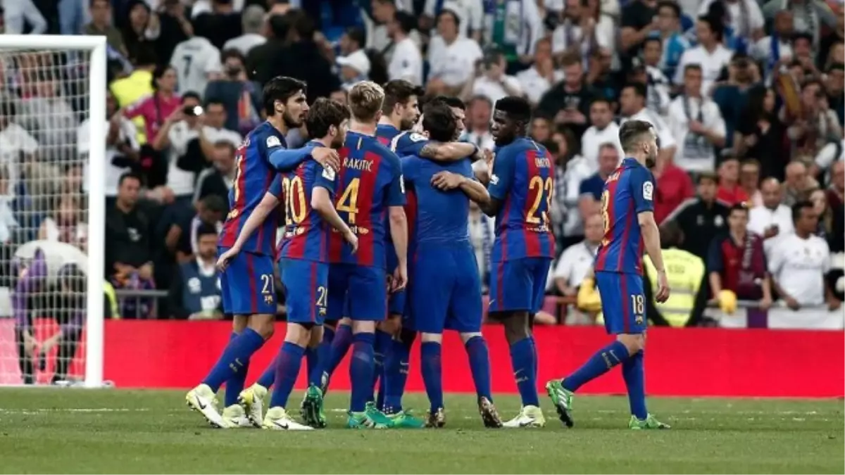 Barcelona Bernabeu\'dan Lider Döndü