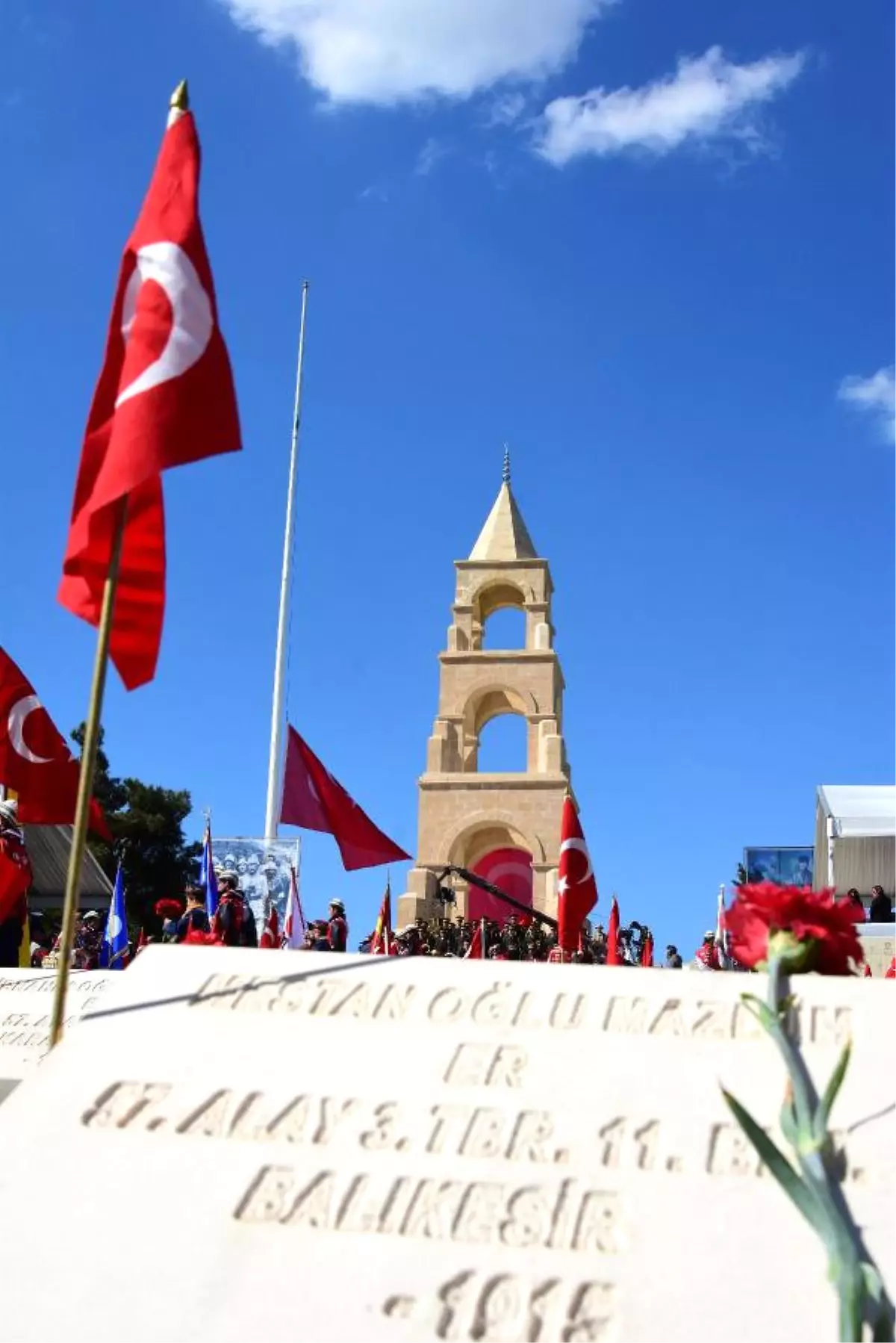 Çanakkale Şehitler Abidesi\'nde, Gururlu ve Hüzünlü Tören (4)