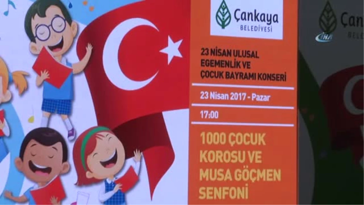 Çocuklardan Ankaralılara Unutulmaz 23 Nisan Konseri