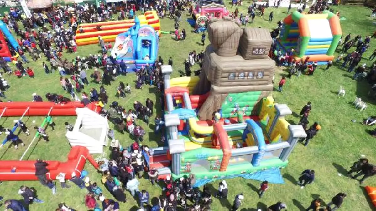 Dha İstanbul - (Havadan Görüntülerle) 23 Nisan\'da 400 Çocuk Gönülleri Fethetti