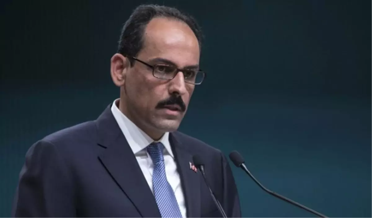 Kalın: Akpm Oylaması Siyasi Operasyondur