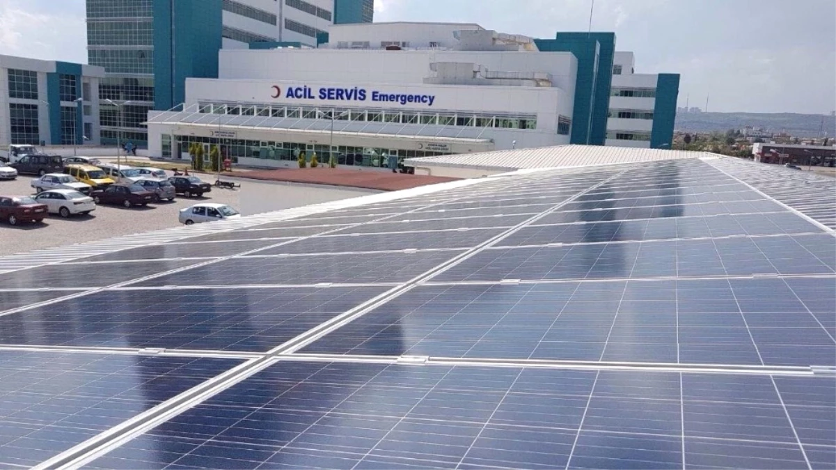 Kepez Devlet Hastanesinin Elektriği Güneşten Üretiliyor