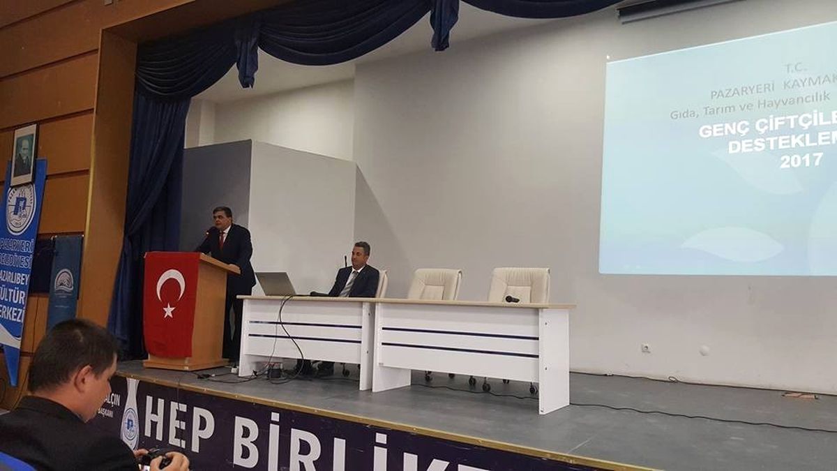 Muzaffer Yalçın, Genç Çiftçiler Hibe Programına Katıldı