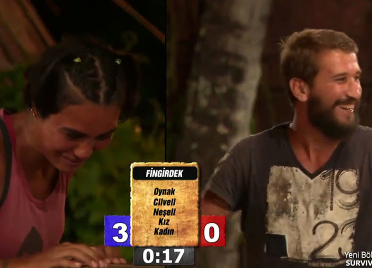 Survivor\'da Sabriye \'Fingirdek\' Kelimesini Anlatmaya Çalışırken Herkesi Kırdı Geçirdi