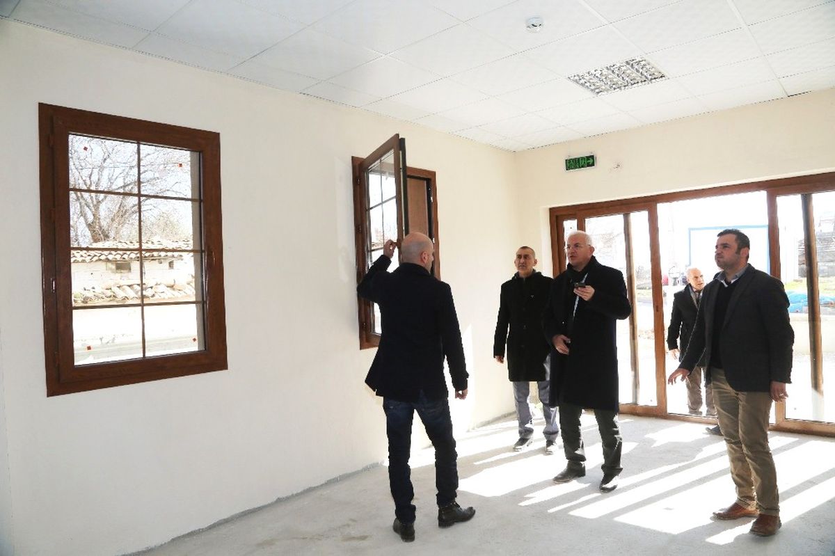 Torbalı\'daki Helvacı Mahallesine 300 Metrekarelik Sosyal Tesis