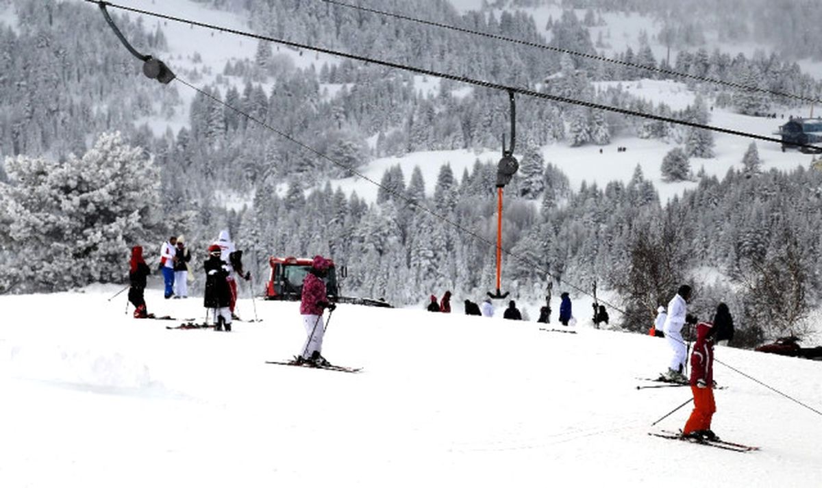 Uludağ\'da Kar Kalınlığı 40 Santime Ulaştı