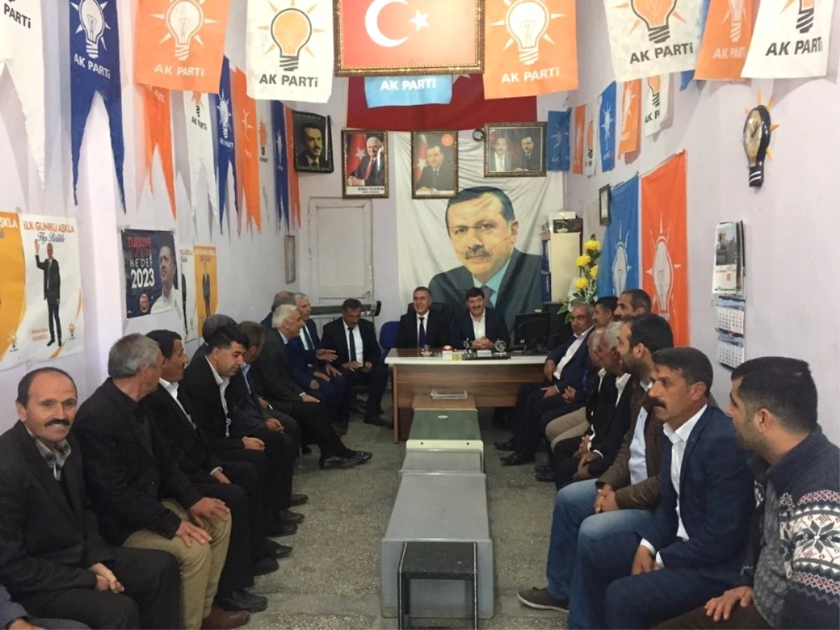 AK Parti Diyarbakır Teşkilatı Teşekkür Ziyaretlerini Sürdürüyor